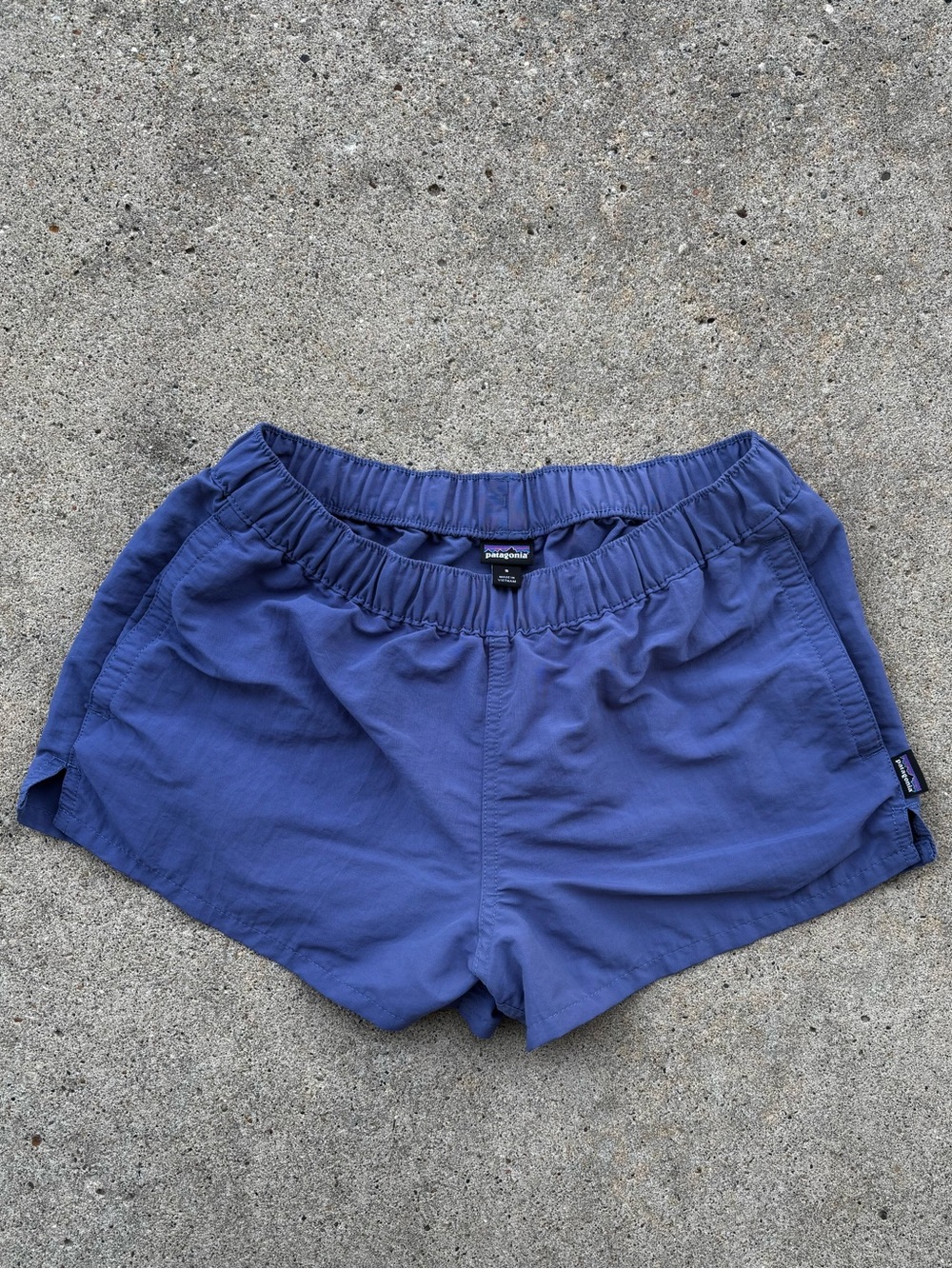 Patagonia Women's Indigo Barely Baggies Shorts Size Small